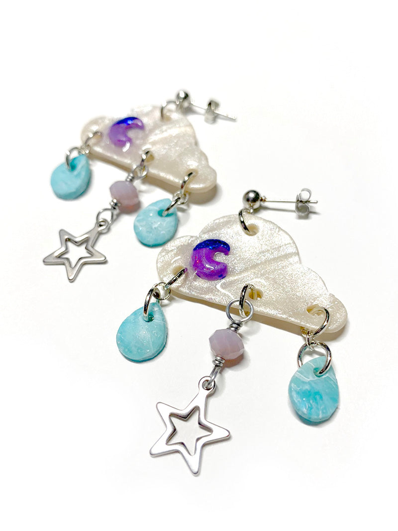 Moonlight Rain Earrings – Mayari Collection