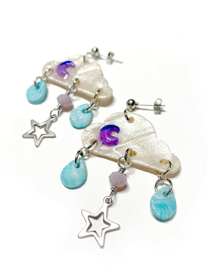 Moonlight Rain Earrings – Mayari Collection
